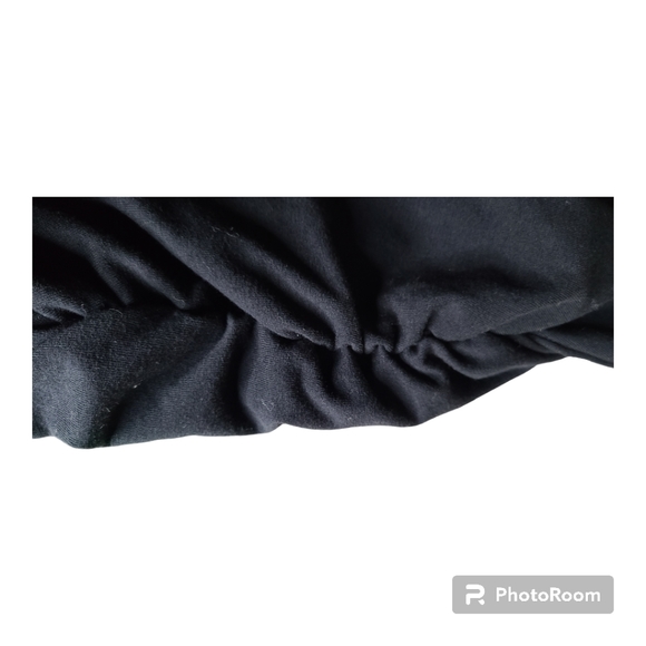 Isabel Short Sleeve T-shirt Maternity Dress, Black Medium - Picture 8 of 10